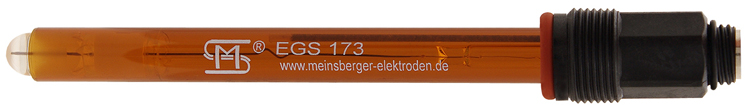 pH-Elektrode mit S8 Industrie-Schraubsteckkopf mit PG 13,5